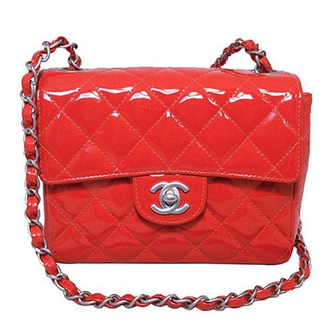 chanel mini patent bag